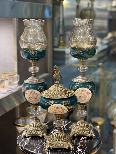 شمعدان و کاپ ست جذاب