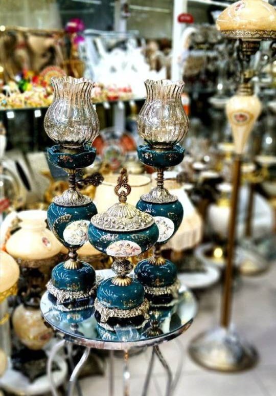 شمعدان و کاپ ست جدیدترین مدل