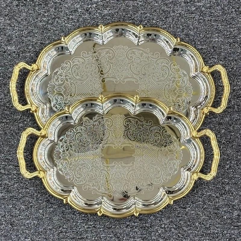 سینی وارداتی ۲سایز استیل۶۹۲۲