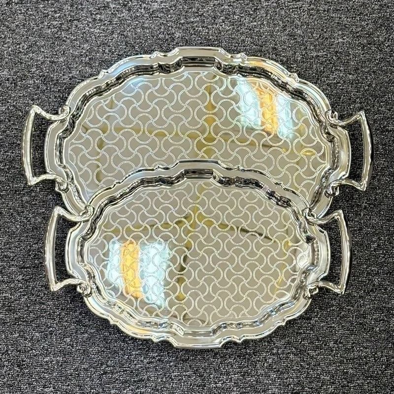 سینی استیل دوسایز وارداتی۶۹۱۵