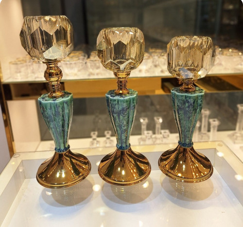 شمعدان ۳سایز رومیزی