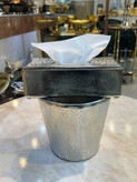 سطل و جادستمال آلومینیوم اشکی
