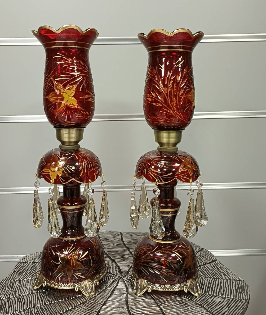 شمعدان رومیزی آویز دار