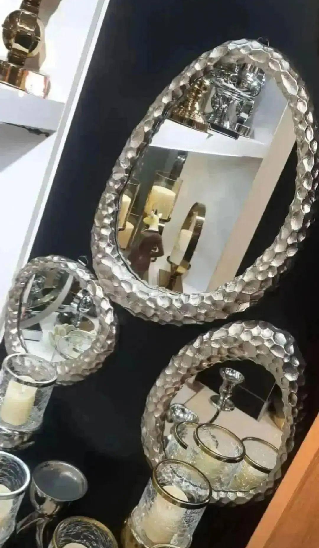 آینه دفرمه سه سایز الومینیوم