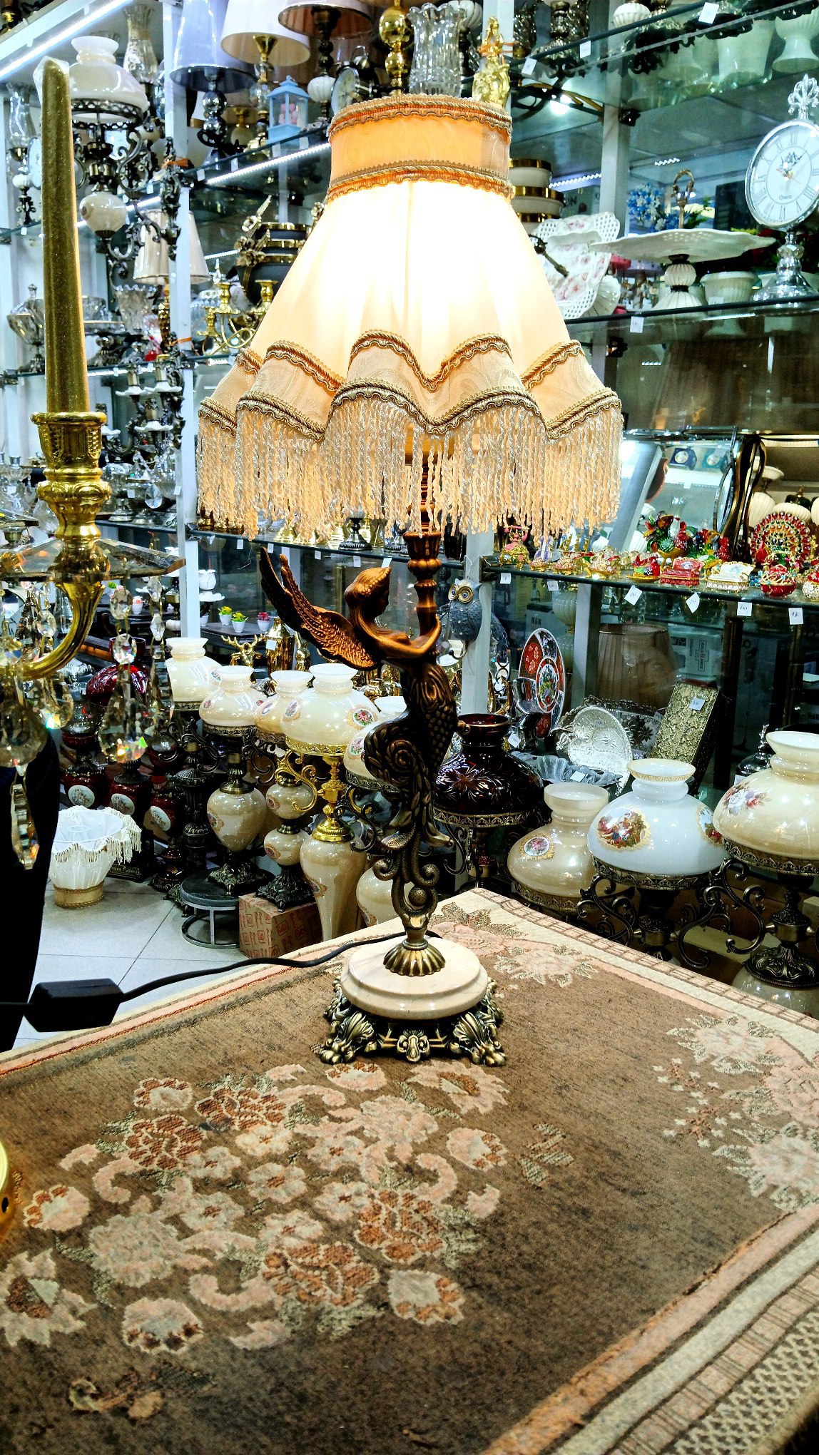 آباژور رومیزی فرشته