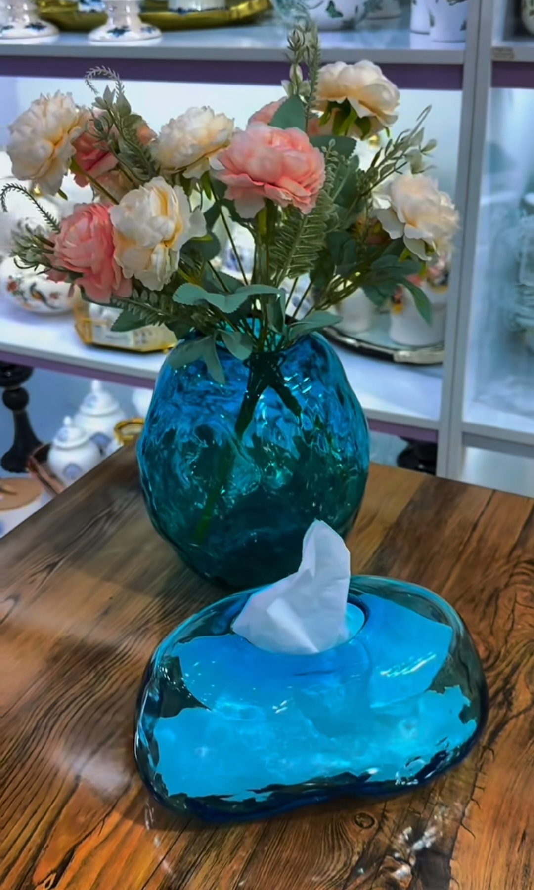 گلدان و جادستمال  دفرمه