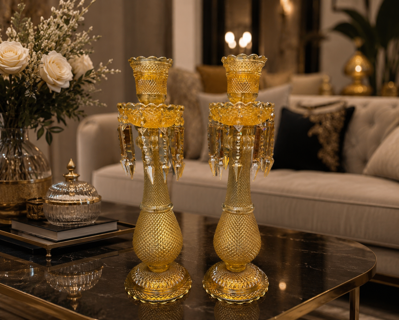 شمعدان باکارات شامپاینی